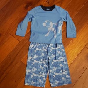 Dog/Camo Pajama Set